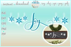 Joy Horizontal Wood Sign SVG Dxf Eps Png PDF Product Image 1