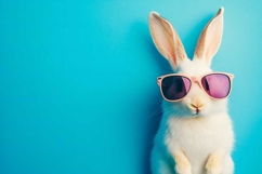 Cool bunny with glasses on the eve of Easter Product Image 1