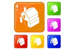 Smithy icons set vector color Product Image 1