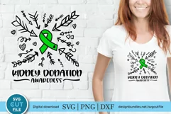 Kidney Donation svg - a kidney donor awareness svg file Product Image 1