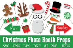 Christmas Photo Booth Props Product Image 1