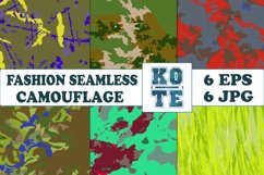 6 Seamless Fashion Camouflage Product Image 1