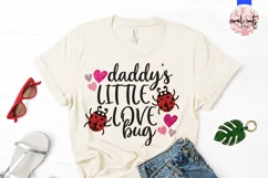 Daddy little love bug - Love & Family SVG EPS DXF PNG Product Image 2
