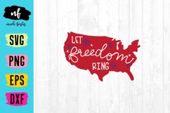 Let Freedom Ring SVG Cut File Product Image 1