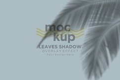 Leaves Shadow Overlay Effect Mockup Product Image 1