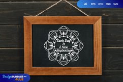 Each Day is a New Beginning Papercut Product Image 1