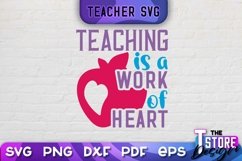 Teacher SVG Bundle | Teacher Quotes SVG | School Design v.1 Product Image 3
