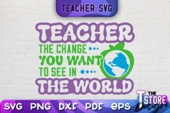 Teacher SVG Bundle | Teacher Quotes SVG | School Design v.1 Product Image 5