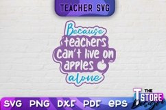 Teacher SVG Bundle | Teacher Quotes SVG | School Design v.1 Product Image 15