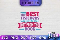 Teacher SVG Bundle | Teacher Quotes SVG | School Design v.1 Product Image 18