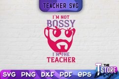 Teacher SVG Bundle | Teacher Quotes SVG | School Design v.1 Product Image 19