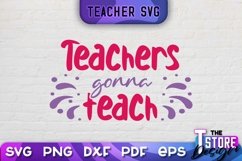 Teacher SVG Bundle | Teacher Quotes SVG | School Design v.1 Product Image 20