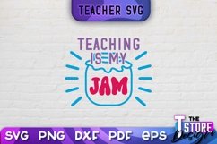 Teacher SVG Bundle | Teacher Quotes SVG | School Design v.1 Product Image 21
