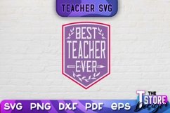 Teacher SVG Bundle | Teacher Quotes SVG | School Design v.1 Product Image 22