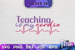 Teacher SVG Bundle | Teacher Quotes SVG | School Design v.1 Product Image 24