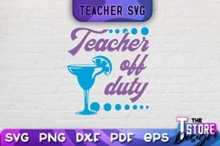 Teacher SVG Bundle | Teacher Quotes SVG | School Design v.1 Product Image 25
