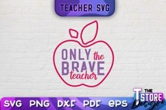 Teacher SVG Bundle | Teacher Quotes SVG | School Design v.1 Product Image 26