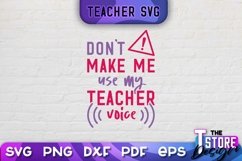 Teacher SVG Bundle | Teacher Quotes SVG | School Design v.1 Product Image 27