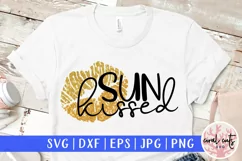 Sun kissed - Summer SVG EPS DXF PNG Cut File Product Image 1