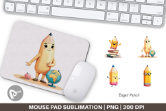 Mouse Pad Eager Pencil Product Image 1