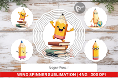 Wind Spinner Eager Pencil Product Image 1