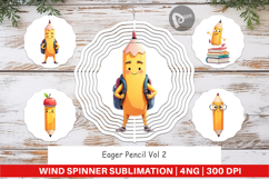 Wind Spinner Eager Pencil Product Image 1