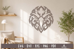 Eagle Head Wall Decor SVG Laser Cut design