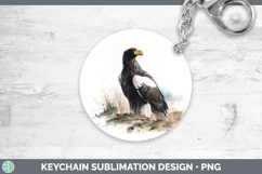 GorgeousEagle Sketch Keychain design.