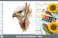 GorgeousEagle Tree Peek Paper Backgrounds design.