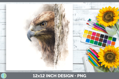 GorgeousEagle Tree Peek Paper Backgrounds design.