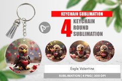 Keychain Eagle Valentine Product Image 1