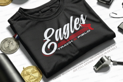 Eagle Track and Field SVG Product Image 1