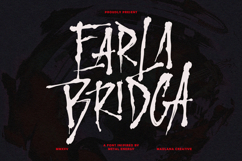 Earla Bridga Metal Energy Brush Font Product Image 1