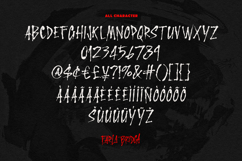 Earla Bridga Metal Energy Brush Font Product Image 6