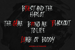 Earla Bridga Metal Energy Brush Font Product Image 7