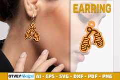 Christmas Earrings Lasercut BUNDLES Product Image 15