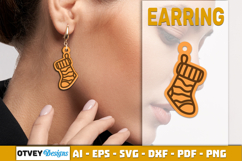 Christmas Earrings Lasercut BUNDLES Product Image 5