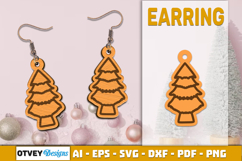 Christmas Earrings Lasercut BUNDLES Product Image 10