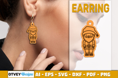 Christmas Earrings Lasercut BUNDLES Product Image 11