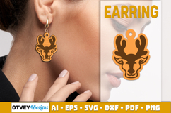 Christmas Earrings Lasercut BUNDLES Product Image 4