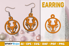 Christmas Earrings Lasercut BUNDLES Product Image 3