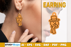 Christmas Earrings Lasercut BUNDLES Product Image 6