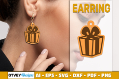 Christmas Earrings Lasercut BUNDLES Product Image 8