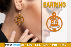 Christmas Earrings Lasercut BUNDLES Product Image 14