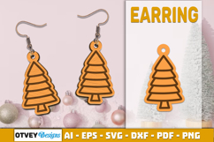 Christmas Earrings Lasercut BUNDLES Product Image 15