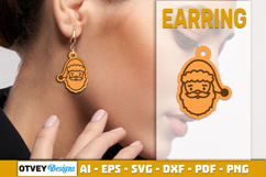 Christmas Earrings Lasercut BUNDLES Product Image 17