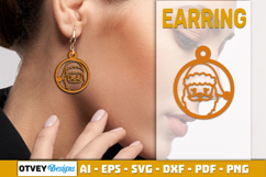 Christmas Earrings Lasercut BUNDLES Product Image 10