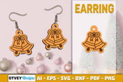 Christmas Earrings Lasercut BUNDLES Product Image 4