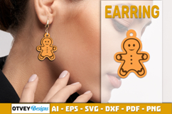 Christmas Earrings Lasercut BUNDLES Product Image 5