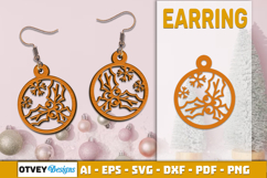 Christmas Earrings Lasercut BUNDLES Product Image 7